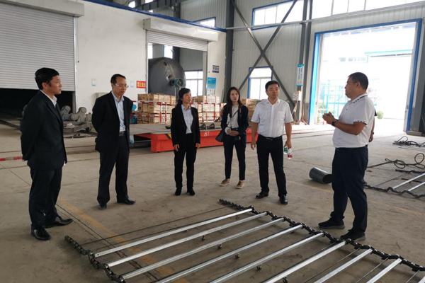 陜西航天建設集團有限公司總經理、黨委副書記謝明娟率隊赴遼寧一諾環保產業集團開展考察調研工作